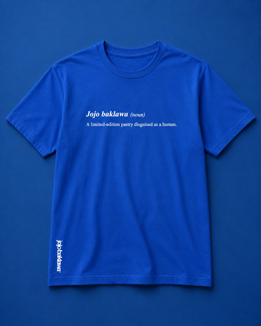 BLUE TEE front
